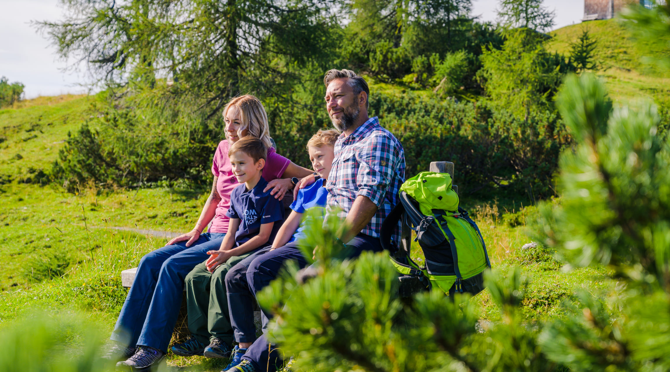 Wanderurlaub mit der Familie im Salzburgerland beim Urlaub am Bauernhof. (c)Tourismusverband Werfenweng Marco Dullnig